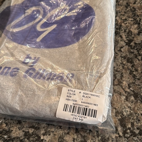 DG2 Diane Gilman black jeggings NWT L - Picture 13 of 13